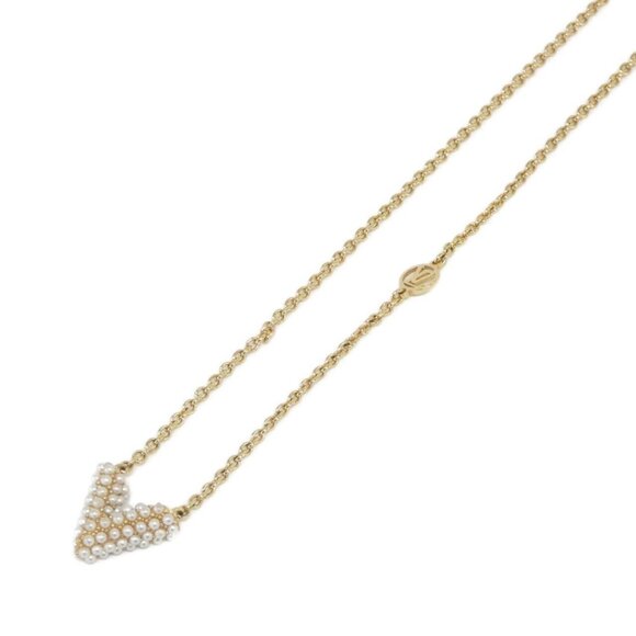 Authentic LOUIS VUITTON Collier Essential V perle - Picture 15 of 15